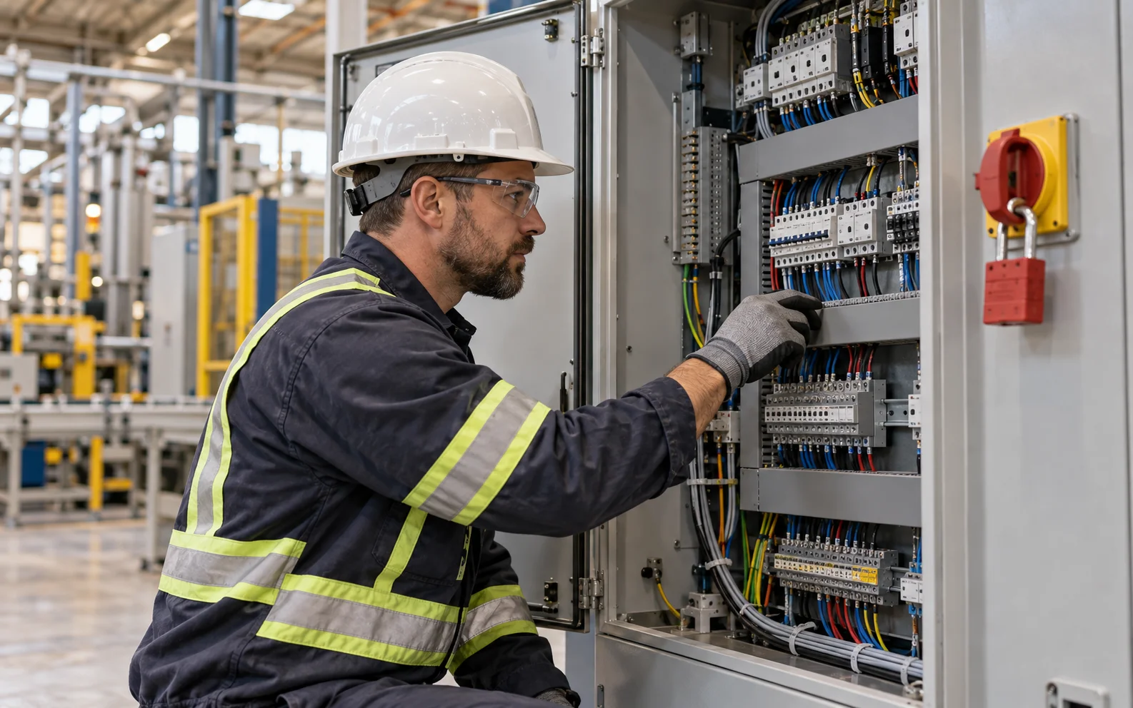 Industrial electrician